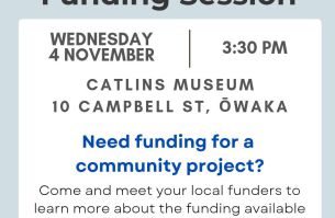 Community Funding Adverts Owaka
