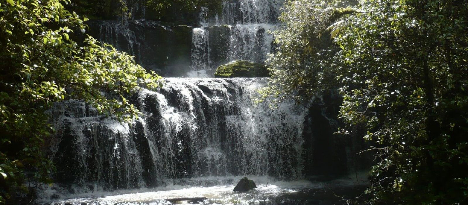 Home page Purakaunui Falls Fergus Sutherland
