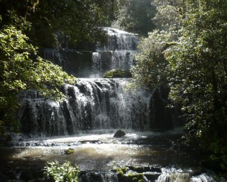 Home page Purakaunui Falls Fergus Sutherland