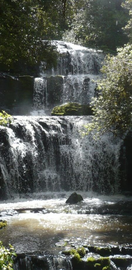 Home page Purakaunui Falls Fergus Sutherland